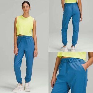 Lululemon Stretch High-Rise Jogger *Full Length Soft Denim Size 10
